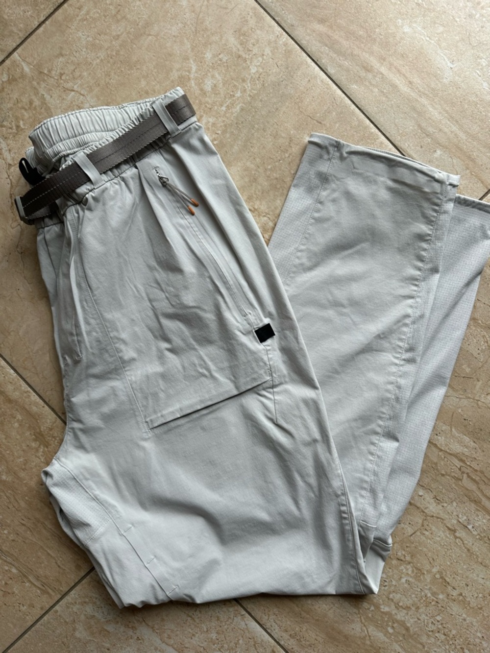 LULULEMON Men's  Lab Viha Pants Grey Size 34 MINT LIKE NEW